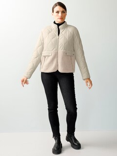 Steppjacke mit Materialmix thumbnail 2