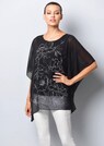Chiffonbluse mit platziertem Print thumbnail 1