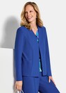 Blazer ohne Revers aus Viskose-Stretch thumbnail 4