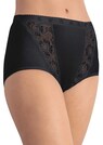 Lot de 4 slips taille basse avec empiècement en dentelle thumbnail 5