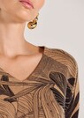 Kaschmir-Pullover mit Allover-Print thumbnail 5