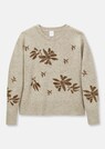 Casual jumper with decorative bead appliqué thumbnail 6