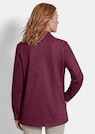 Comfortabel overhemdjasje in suèdelook thumbnail 3
