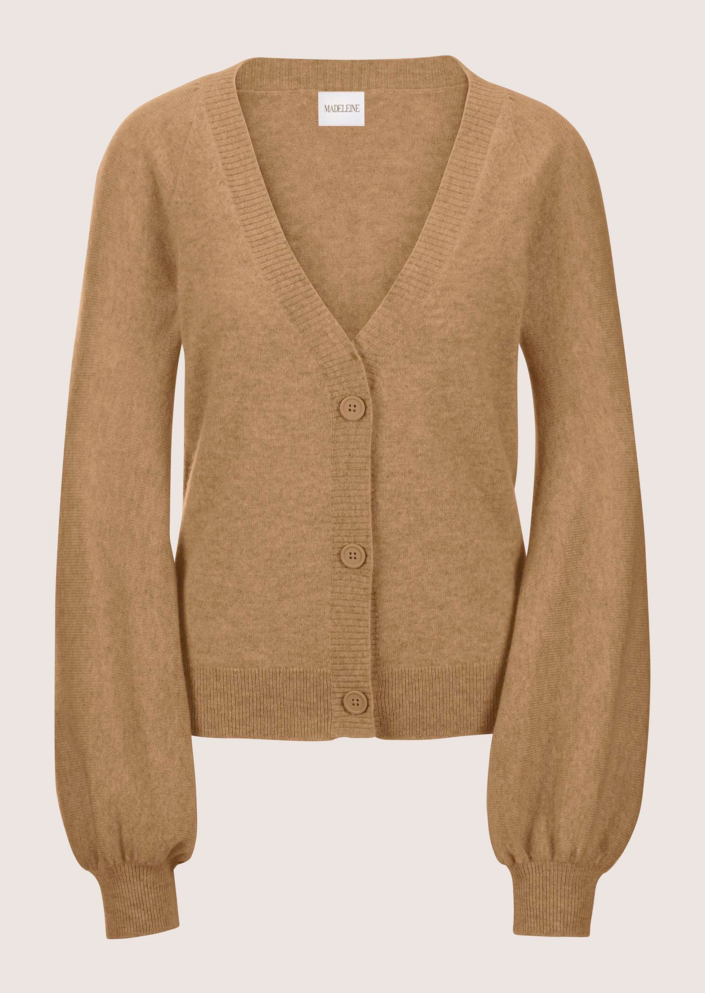 Strickjacke mit Kaschmir-Anteil