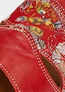 Mules en cuir avec imprimé floral thumbnail 3