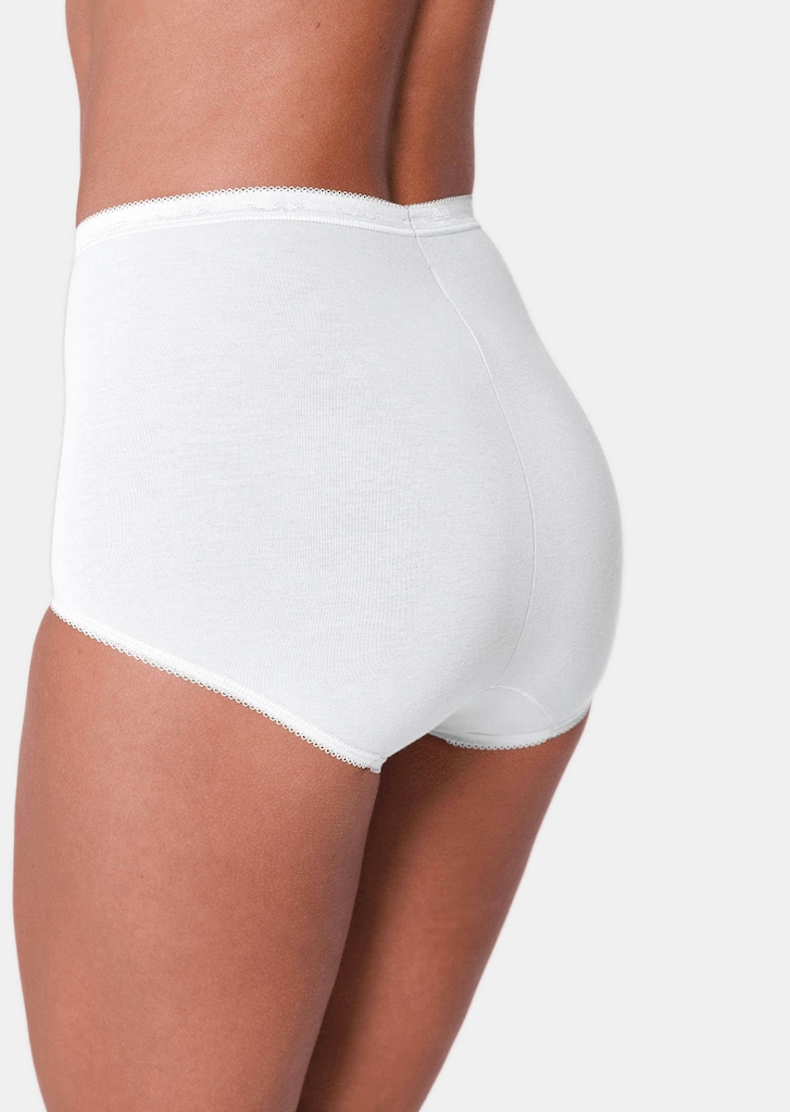 Lot de deux slips taille basse en coton 1