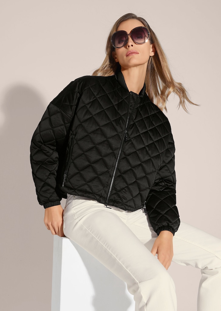 Oversized quilted blouson 3