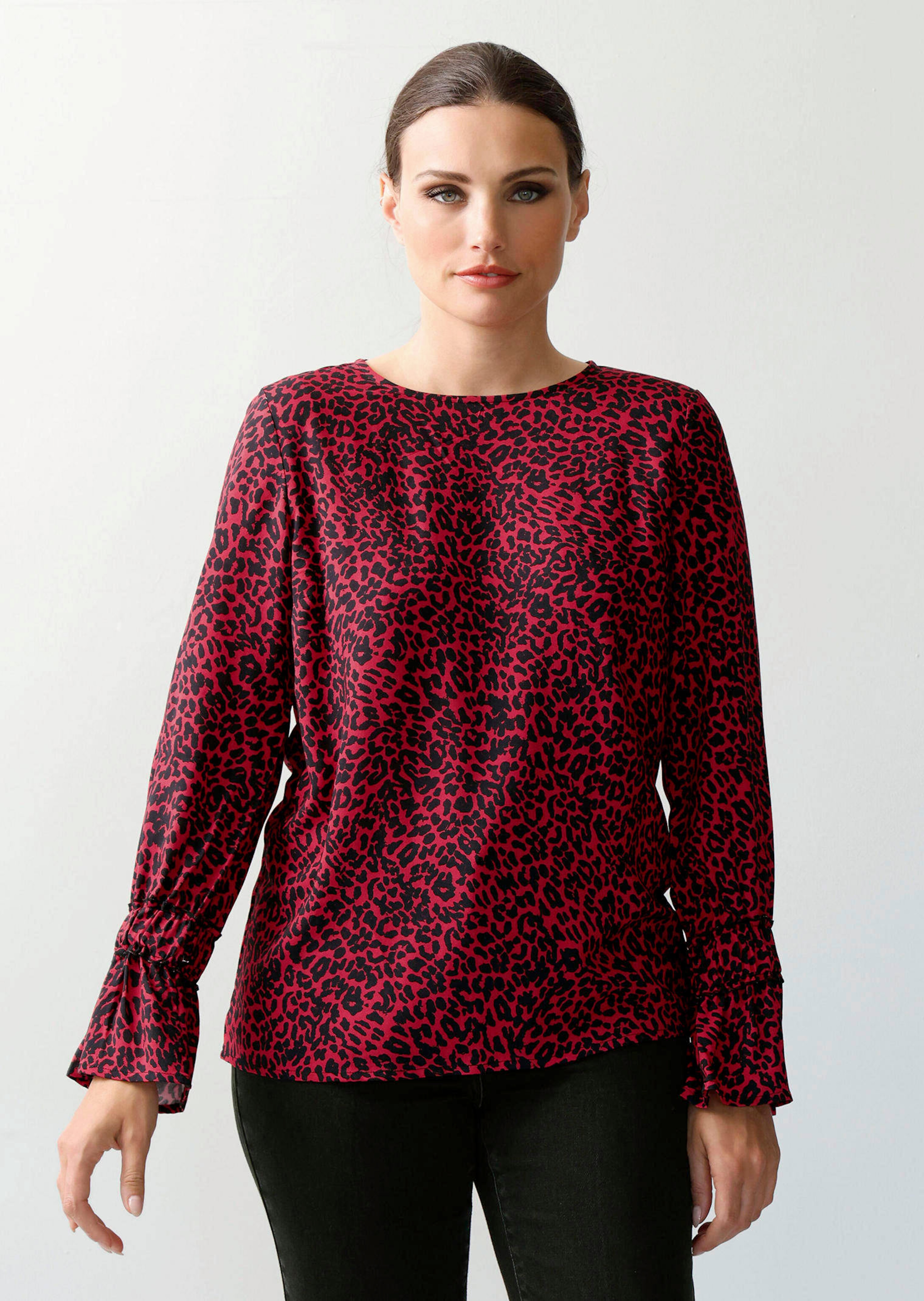 Bluse mit Animalprint