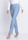 Pantalon LOUISA à taille élastique en coton satiné thumbnail 7