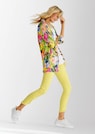 Slim-fit jeans met rafelzoom thumbnail 1
