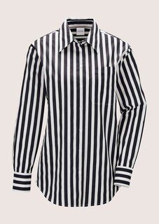 Baumwollbluse mit Streifen thumbnail 6