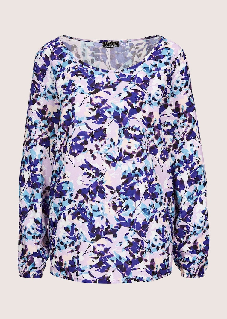 Blouse à encolure arrondie