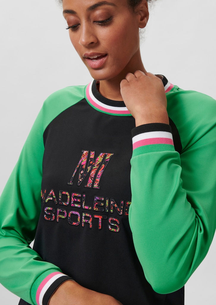 Sweatshirt im Colourblocking-Stil 4