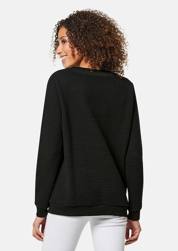 Sweatshirt with cords 2