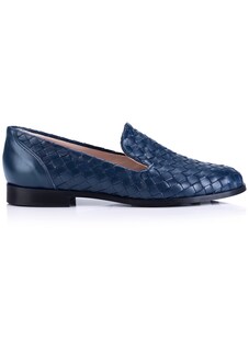 Mokassins aus geflochtenem Rindsleder thumbnail 4