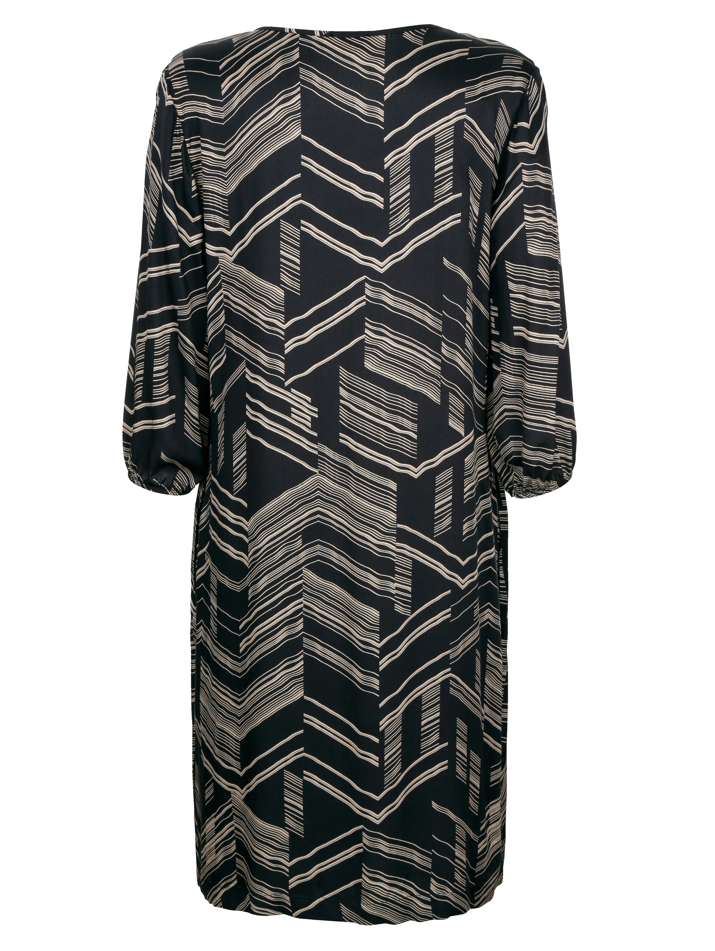 Kleid mit grafischem Druck 2