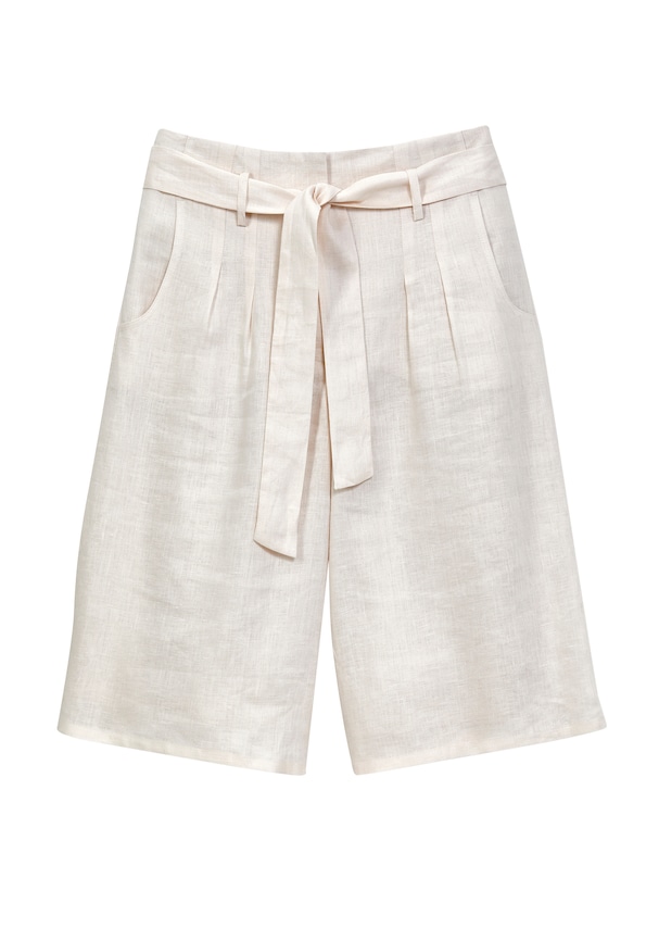 Linen Bermuda shorts 5