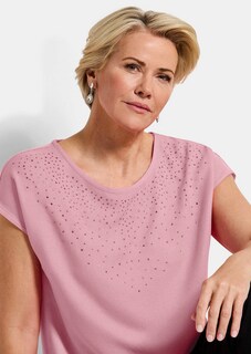 Bluse mit Glitzersteinen thumbnail 4