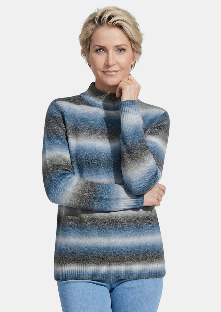Pullover mit Stehkragen