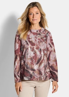 Sweatshirt in Metallic-Optik thumbnail 1