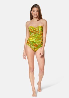 Féraud – Bandeau-Badeanzug mit Paisleyprint thumbnail 2