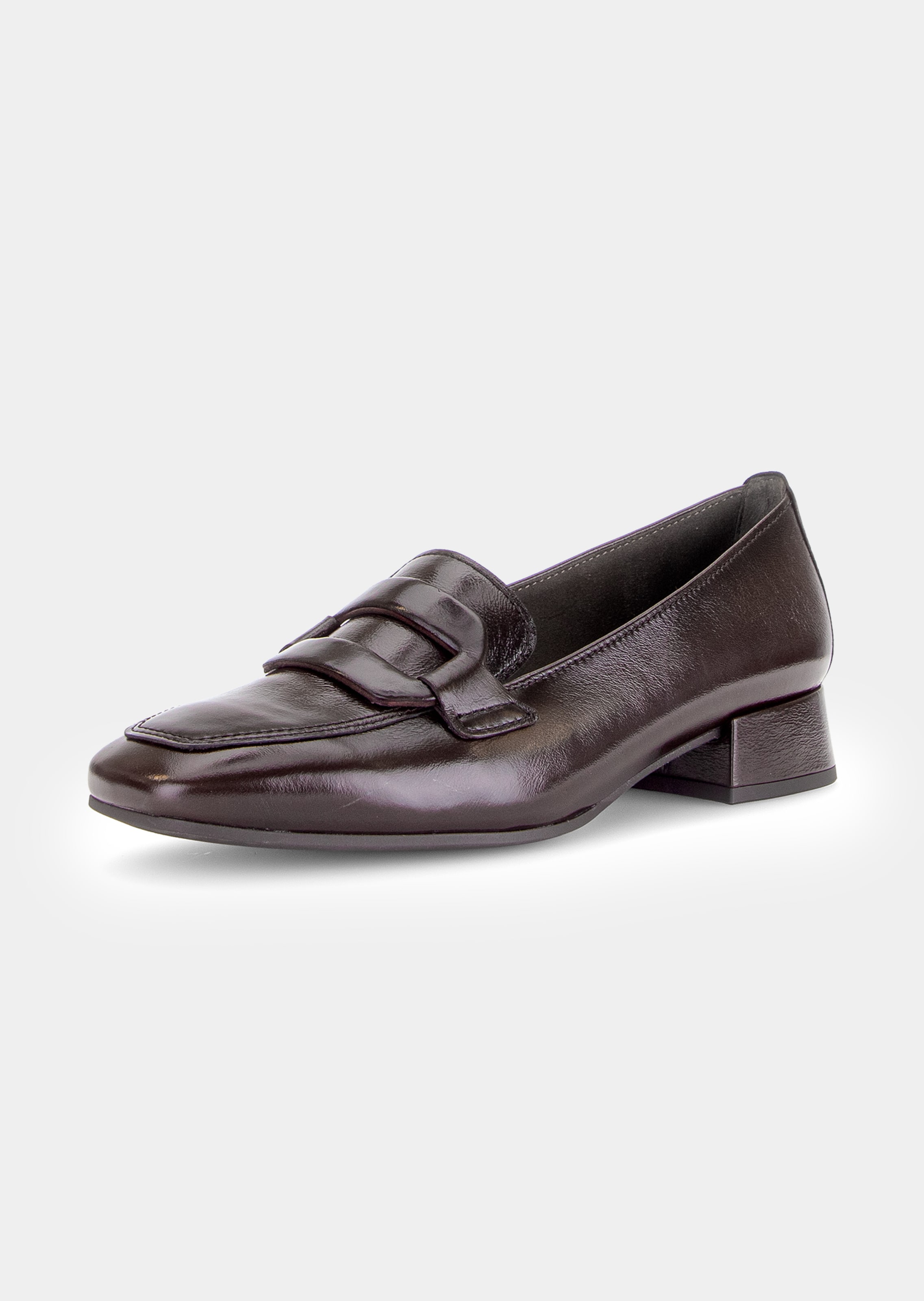 Slipper aus Leder mit Zierelement