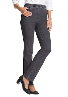 Klassieke jeans CARLA met elastische tailleband thumbnail 7