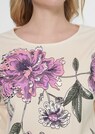 Shirt mit floralem Motivprint und 3/4-Ärmel thumbnail 5
