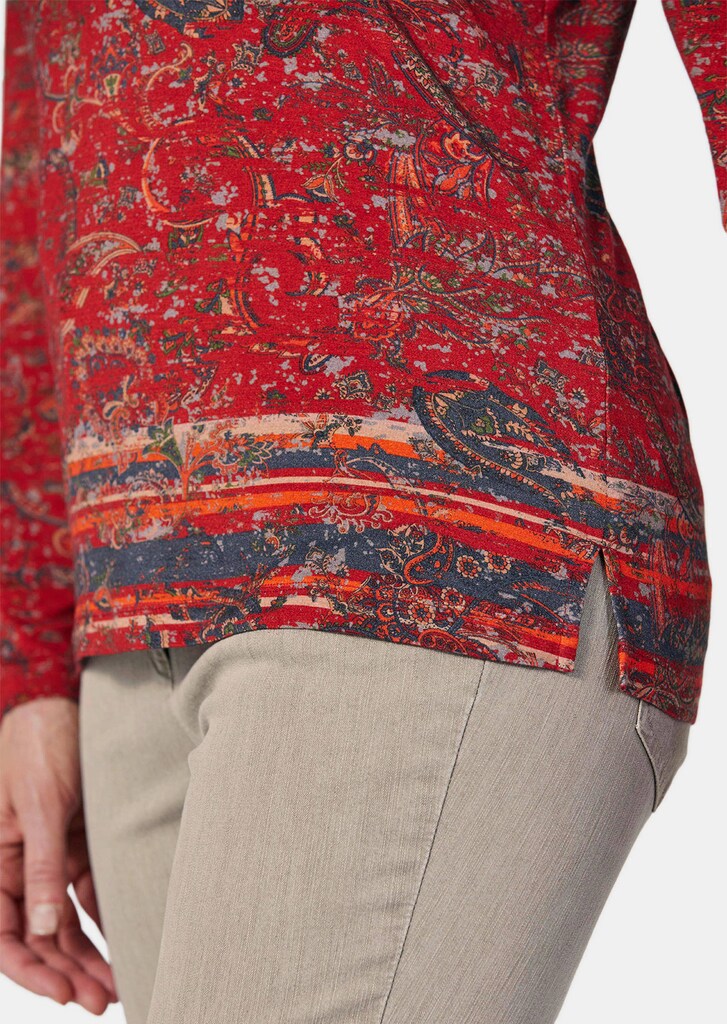 Langarmshirt mit Paisleymuster 4