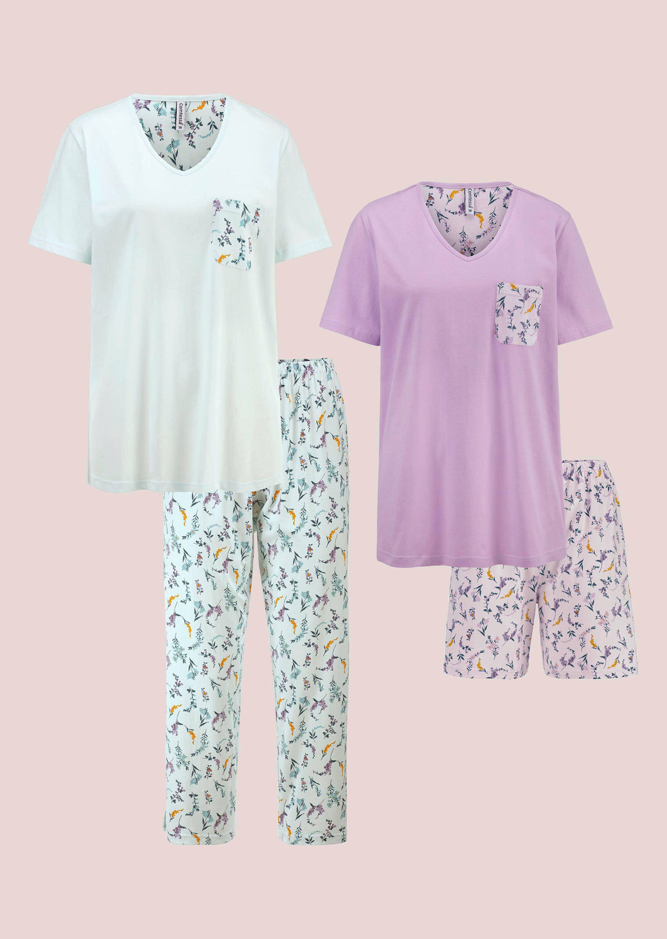 Doppelpack aus Shorty und Pyjama