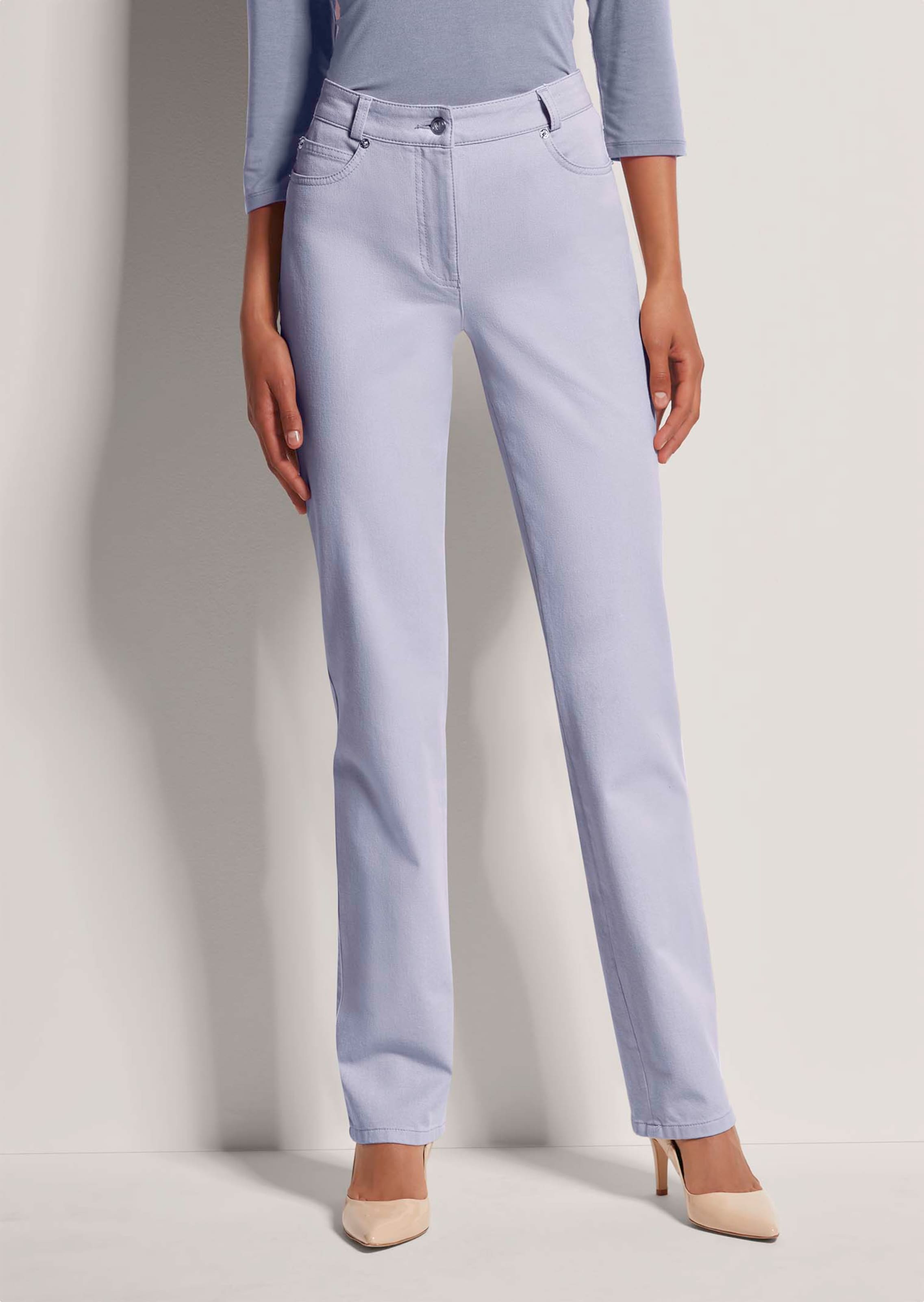 M-Jeans in gerader Form mit Logo-Stickerei