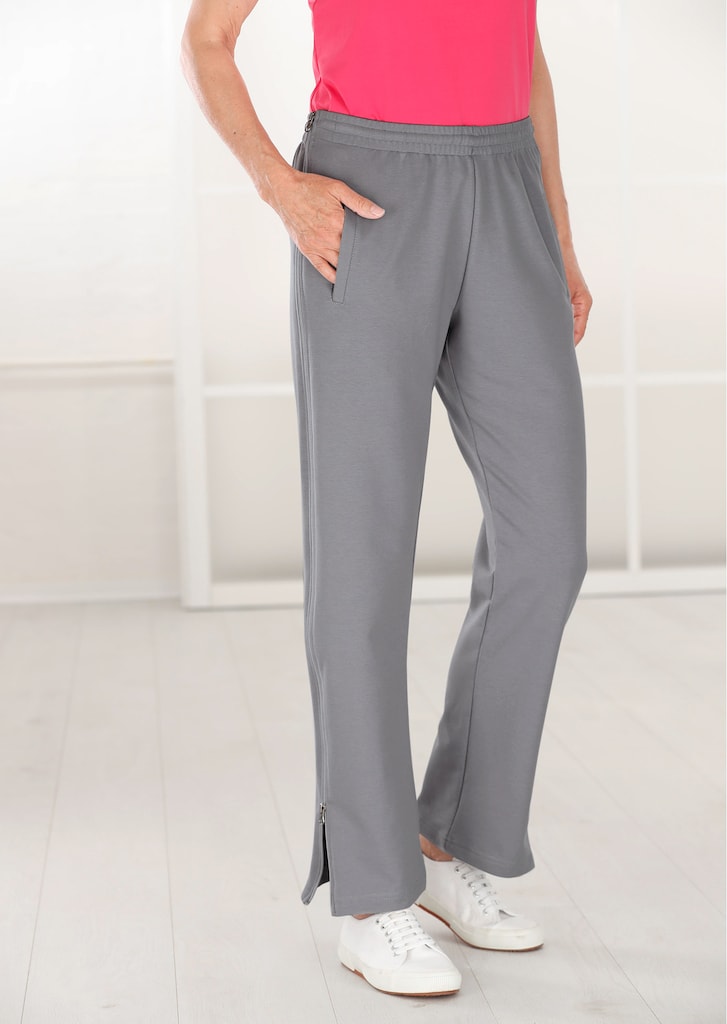 Reha- und Freizeithose mit Reißverschluß