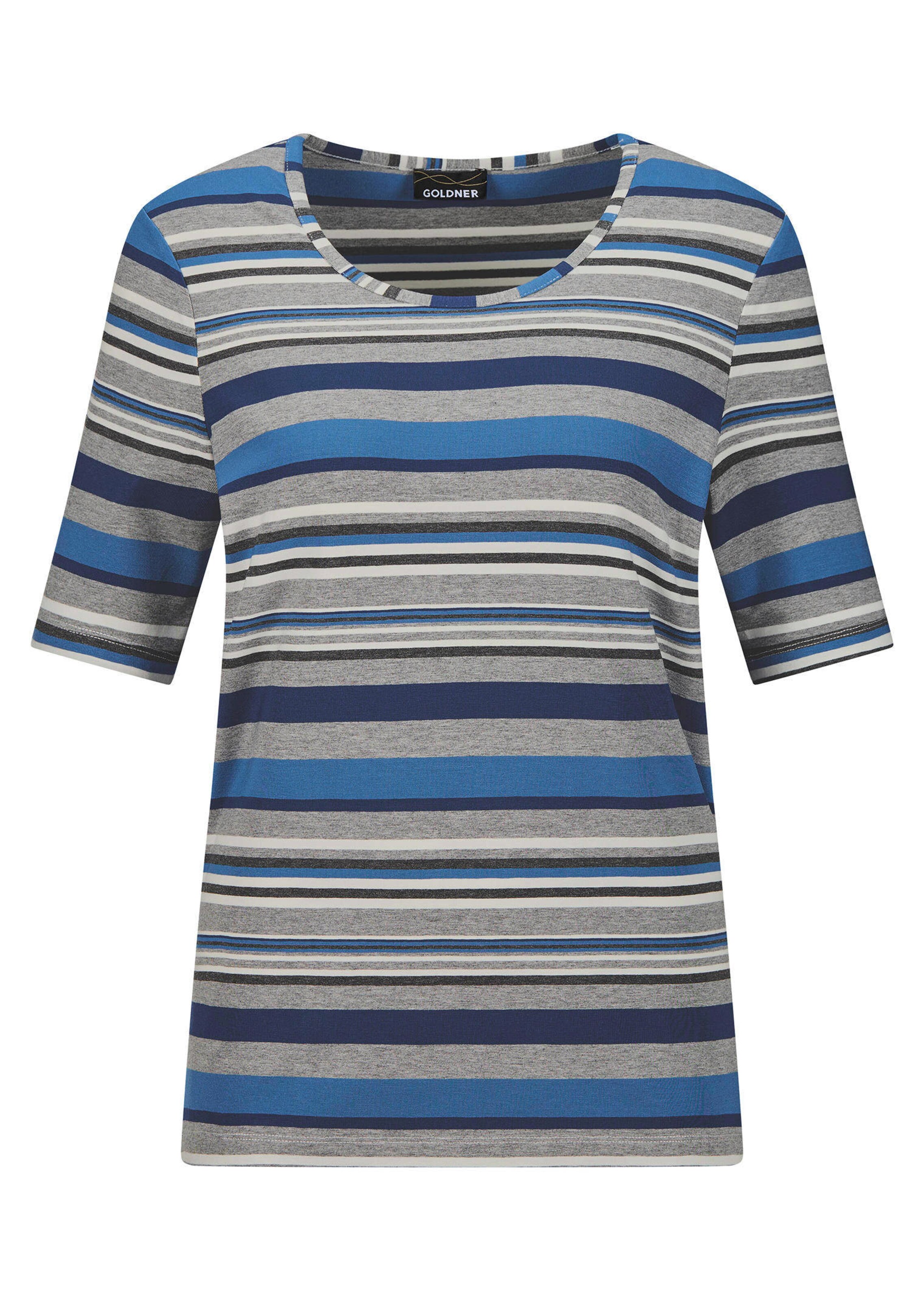 T-shirt à rayures en jersey de viscose