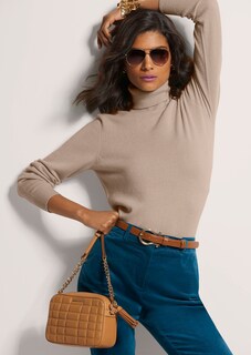 Kaschmirpullover mit Rollkragen thumbnail 4