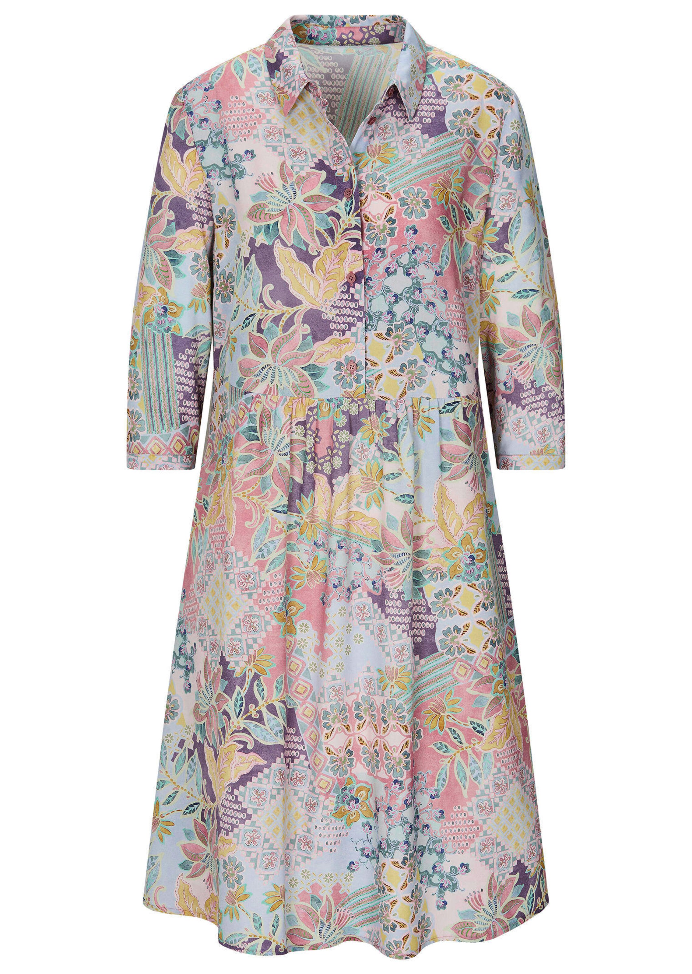 Robe chemisier en pure viscose