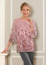 Chiffonbluse mit farbbrillantem Druck thumbnail 4