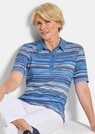 Geringeltes Poloshirt aus Viskose-Jersey thumbnail 4