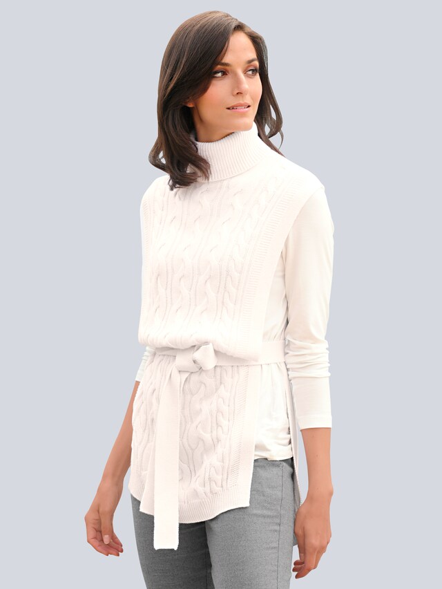 Pullunder im effekvollen Strickmix 4