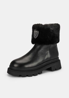 Leren laarzen met bontlook thumbnail 1