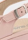 Klassische Leder-Sandalen mit Glanz-Details thumbnail 3