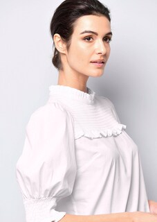 Bluse mit gesmoktem Ärmel thumbnail 7