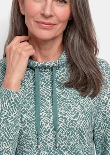 Sweatshirt aus flauschigem Jersey thumbnail 5