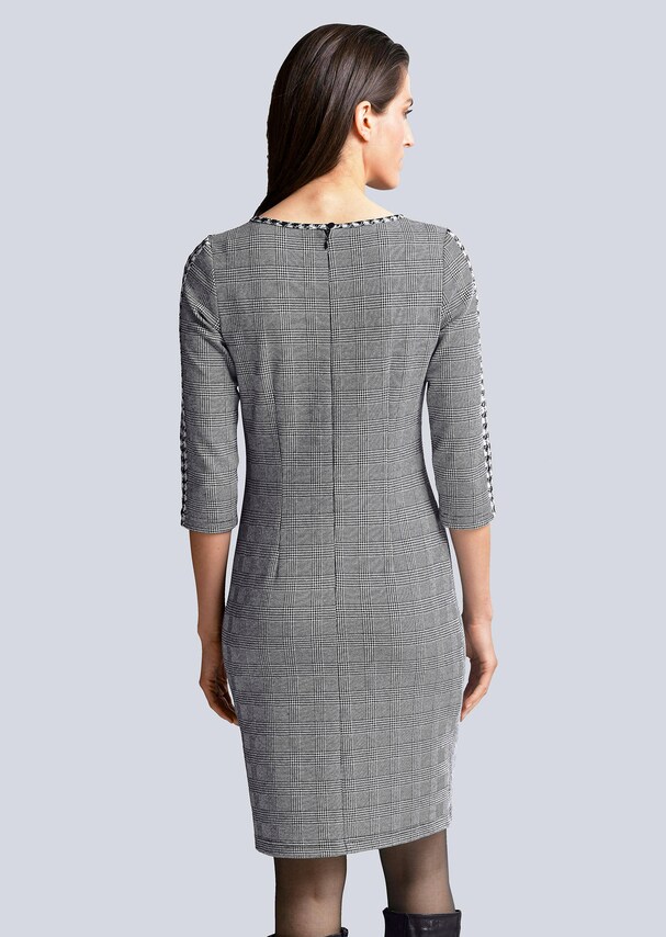 Jerseykleid im Mustermix 3