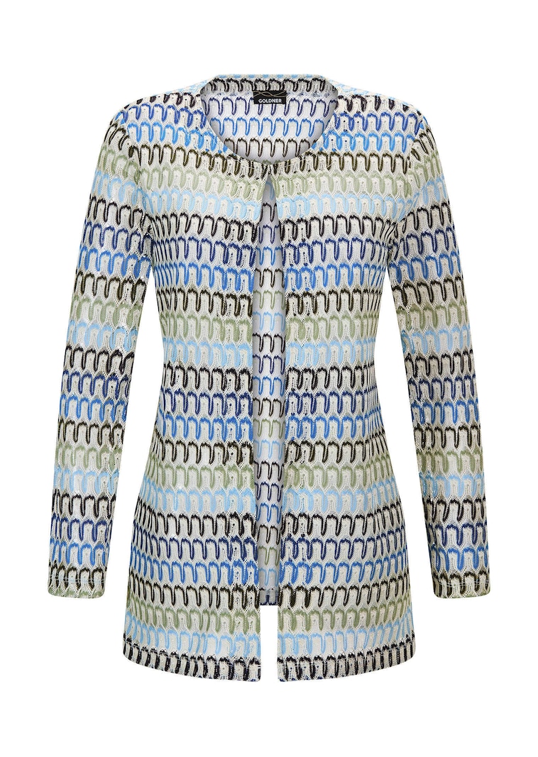 Pitkä pitsityylinen takki