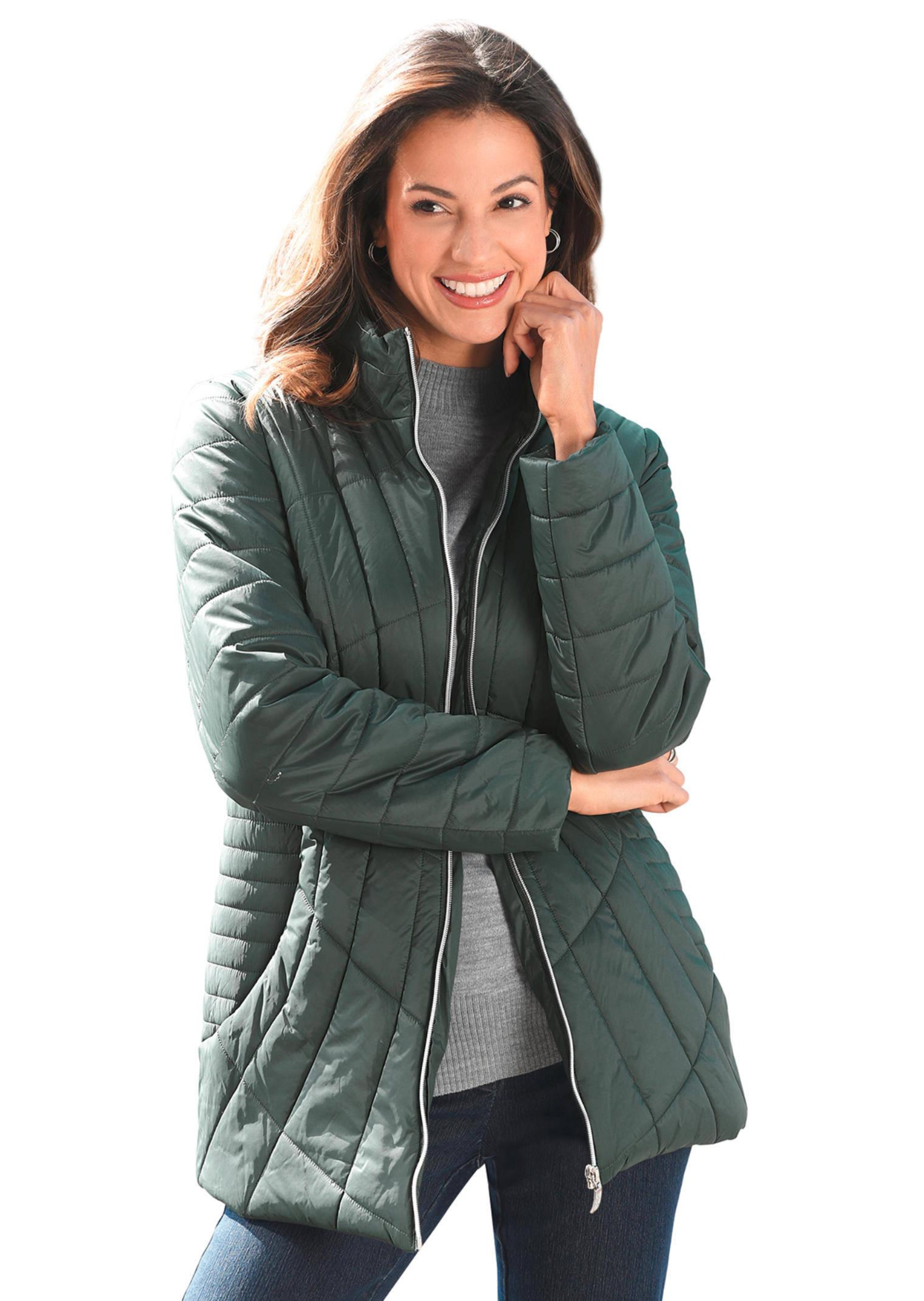 Jacke mit effektvoller Steppung