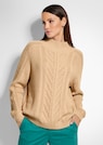 Stehkragen-Pullover mit Struktur thumbnail 1