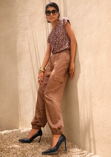 Kurzarm-Shirt mit Zebra-Muster thumbnail 7