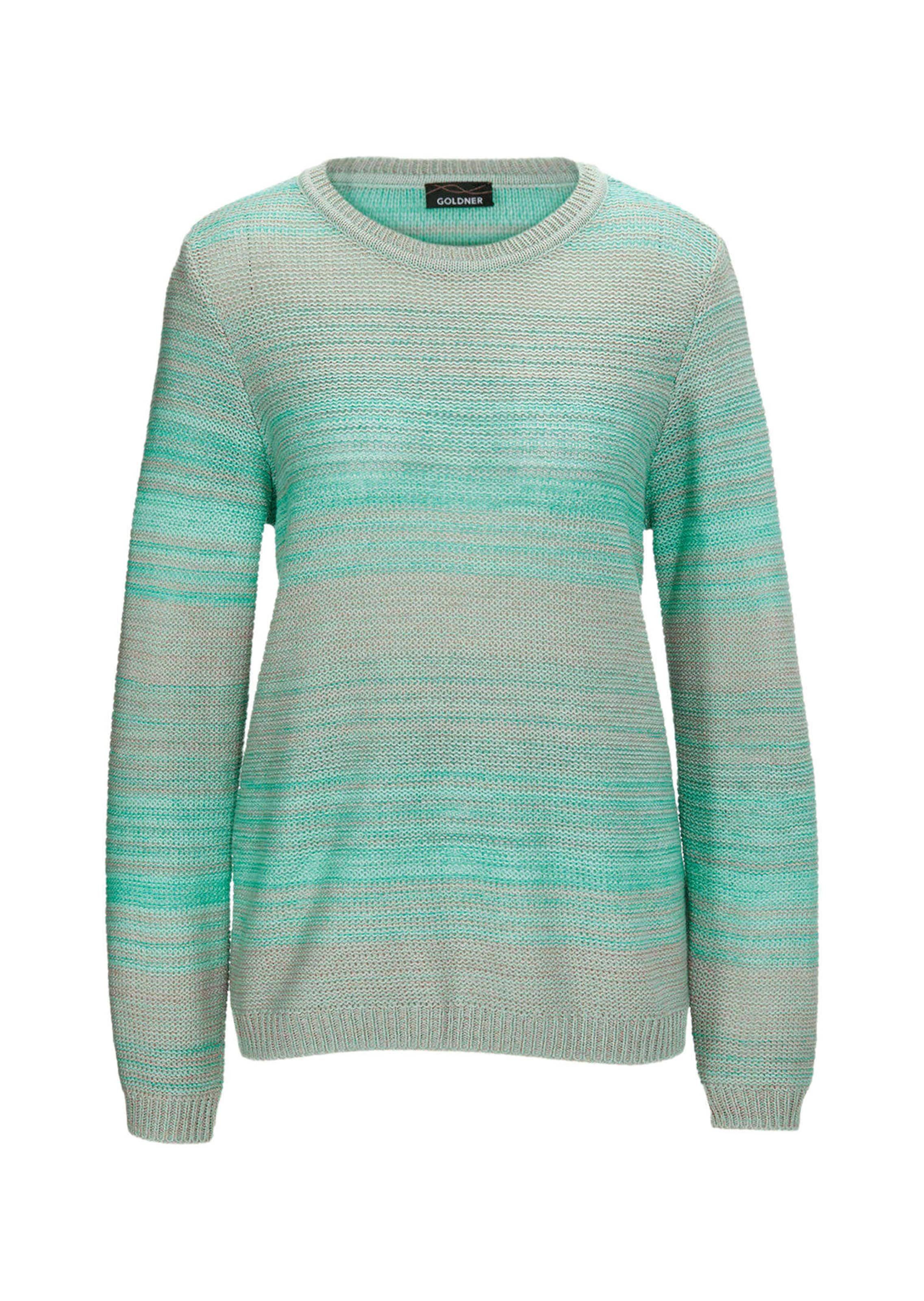 Multicolor-Pullover mit erfrischendem Farbverlauf
