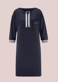 Robe en jersey à col montant thumbnail 4