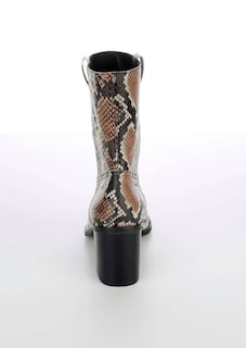 Stiefeletten in Snake-Optik thumbnail 4